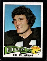 1975 Topps #320 Phil Vill API Ano Exmt Raiders *XR28741 - £2.32 GBP