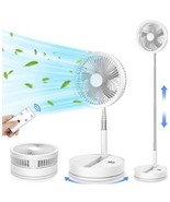  Portable Foldable Rechargeable Oscillating Fan - 9&quot; 9 inch oscillating ... - $40.73 CAD