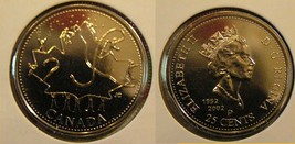 1952 2002 P Canada Day 25 Cent Quarter Proof Like - $3.72