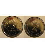 1952 2002 P Canada Day 25 Cent Quarter Proof Like - $3.72