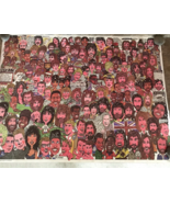 Rock N Roll RARE 1980 Musician Caricature Collage Portal Pubs Poster Lit... - €31,29 EUR