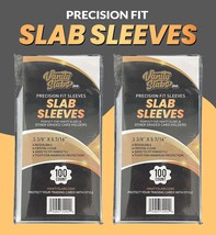 Precision Fit Slab Sleeves 500 Count (5 Packs) for slabbed Baseball Foot... - £39.80 GBP