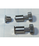 4 pcs Captive Screw, Stainless Steel, #10-32 thread, screw-in panel mount - €21,41 EUR