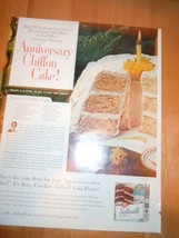 Vintage Betty Crocker Softasilk Cake Flour Print Magazine Advertisement 1961 - £4.78 GBP
