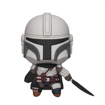 Star Wars The Mandalorian Mando 3D Foam Magnet Grey - $12.98