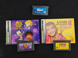 Nintendo Gameboy Advance All Grown Up Lizzie McGuire 2 Finding Nemo - £10.08 GBP