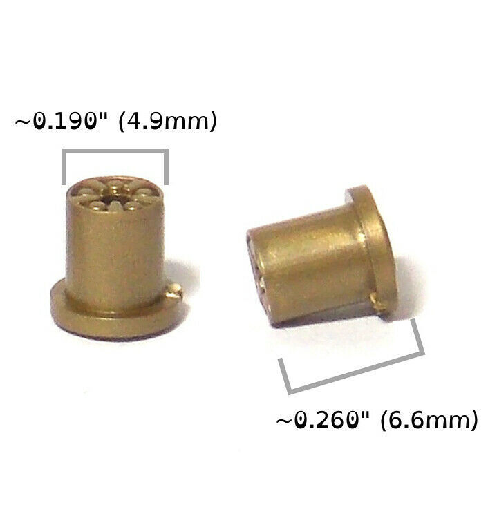 2pc BTO Newly Made Aurora T-Jet TUFF ONES Style HO Slot Car Rear Wheels ... - $1.49