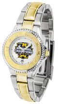 Michigan Wolverines 2023 National Champions Ladies&#39; Competitor Two-Tone Watch - £92.86 GBP