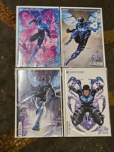 Blue Beetle Movie Card Stock Covers Lot Of 4 DC Comics 2023 NM Teen Titans Super - £20.56 GBP