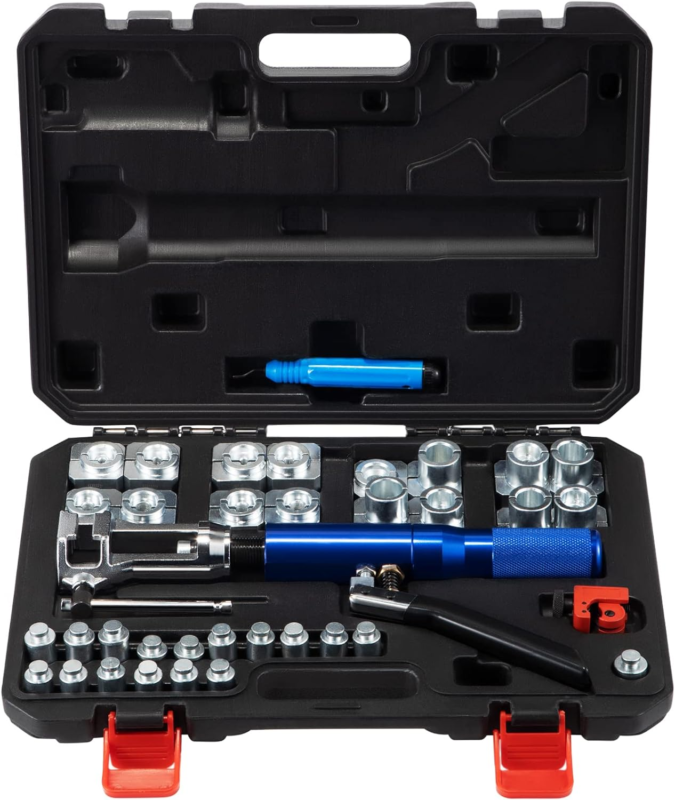 Hydraulic Flaring Tool Kit, 45° Double Flaring Tool, Brake Repair Brake ... - $311.81
