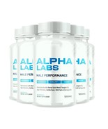 5-Pack Alpha Labs Max Performance Supplement AlphaLabs Pills - 300 Capsules - $54.19