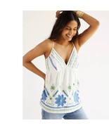 New Anthropologie x Forever That Girl Jordan Eyelet Babydoll Tank $118 F... - $61.54 CAD