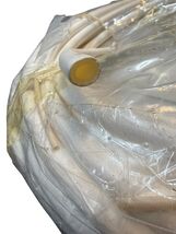 5ft 1-Ply Reinforced 8mm 5/16" ID Silicone Hose White - $39.95