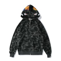  Hoodie Ladies Harajuku Hooded Jacket Zipper Men&#39;s High Quality cotton Hip Hop   - £116.82 GBP