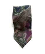 Bill Blass Vintage Silk Neck Tie Abstract Print Multicolor 4 wide x 58 long - $12.44 CAD