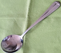 Stanley Roberts Rogers Co Stainless SRB 86 Pattern Round Cream Soup Spoon 6.5&quot; - £4.43 GBP