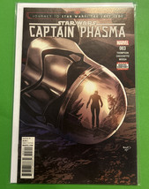 Star Wars Comic 3 The Last Jedi Captain Phasma Cover A First Print 2017 Marvel - £11.35 GBP