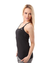 Adidas Clima Essential Strappy tank Top Black SZ S NWT - £17.93 GBP