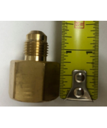 LTWFitting Flare Tube FIP Brass Adapter Fitting (5-Pack) - £6.99 GBP