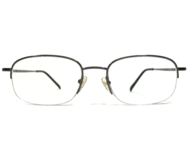 Technolite Eyeglasses Frames TL 518 GM Gunmetal Rectangular Half Rim 54-19-145 - £25.91 GBP