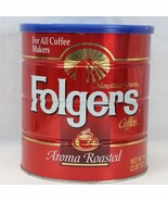 Folgers Can Tin For For all Coffee Maker 39 Oz Holy Grail Aroma Roast Movie Prop - $215.60