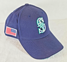 Seattle Mariners Hat Cap Snapback Salute To Service Melonwear UNUSED - €6,89 EUR