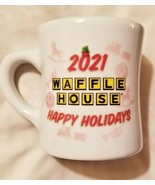 2021 Waffle House Exclusive LE Happy Holidays Coffee Mug (Wilson the Waf... - $366.07 MXN