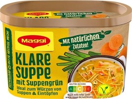 MAGGI Klare Suppe Clear Soup Broth with greens  for 16L/4.23 gal.-FREE SHIP - $331.70 MXN