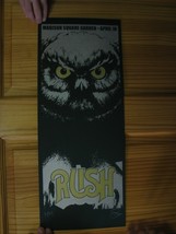Rush Poster Silk Screen Signed Numbered Madison Square Garden April 10 - $4,975.51 MXN