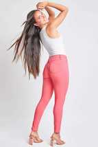 YMI Jeanswear Shell Pink Hyperstretch Mid-Rise Skinny Jeans - $45.00