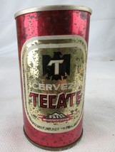 Cerveza TECATE Beer Pull Tab Can Monterrey MEX EMPTY - £9.41 GBP