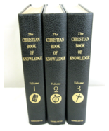 THE CHRISTIAN BOOK OF KNOWLEDGE  COMPLETE 3 Vol. Set  1969 Don Cleveland... - £67.03 GBP