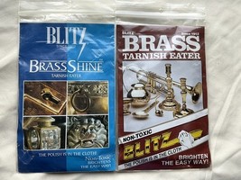 Lot Of 2 Unopened Blitiz Brass Tarnish Eater Cloth Non-Toxic - $9.99