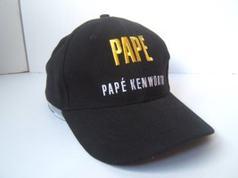 Pape Kenworth Trucking Hat Black Hook Loop Baseball Cap - £11.86 GBP