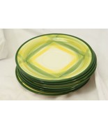 Vernonware Gingham Saucers 6-1/4&quot;  Lot of 8 - €18,62 EUR