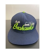 New Era NFL Seattle Seahawks Unisex Blue/Green Adjustable Hat/Cap SKU 2815 - $17.54