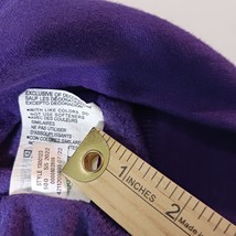 Under Armour Loose Men's Purple Cotton Blend Pullover Hoodie Sweatshirt Size XL image 8