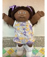 VTG Cabbage Patch Kid Girl African American Hong Kong Brown Hair HM#3 1985 - $6,420.43 MXN