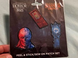 Universal Studios Halloween Horror Nights Stranger Things 4 Patch Set HH... - £9.63 GBP
