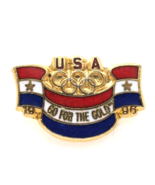 VTG Atlanta 1996 Go For Gold Team USA Summer Olympic Team Enamel Pin Sou... - $18.02 CAD