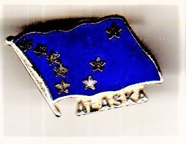 Alaska State Flag Collector's Pin - $7.45
