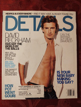DETAILS magazine August 2005 David Beckham Mary-Louise Parker Fashions - £7.79 GBP