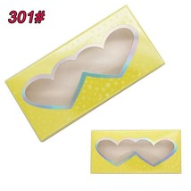 Wholesale 50/100pcs False Eyelash Paper Packaging Box Eyelash Box Packaging Cust - £112.74 GBP