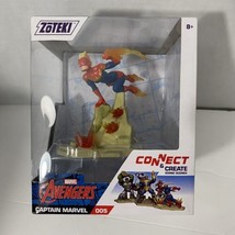 Zoteki Marvel Avengers Connect &amp; Create Iconic Scene Diorama Captain Marvel #005 - £6.75 GBP