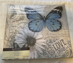 Recollections Photo Memory Scrapbook Album 12x12”  Butterflies &amp; Flowers - $14.85