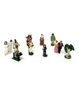 Vintage Painted Lead Miniature Figures Peter Pan Characters Lot of 10 - $97.38 CAD