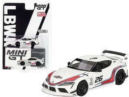 Toyota GR Supra LB WORKS #26 White "Martini Racing" Limited Edition to 3600 pie - $21.42