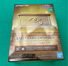 Yu-Gi-Oh Gold Sarcophagus for Millennium Jigsaw Puzzle Storage Box Fashi... - $85.53