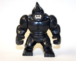 Minifigure Custom Toy Rhino Big dark Grey Spider-Man Comic - $8.00