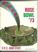 1973 Rose Bowl Game program USC Trojans Ohio State Buckeyes Archie Griffin - £57.87 GBP